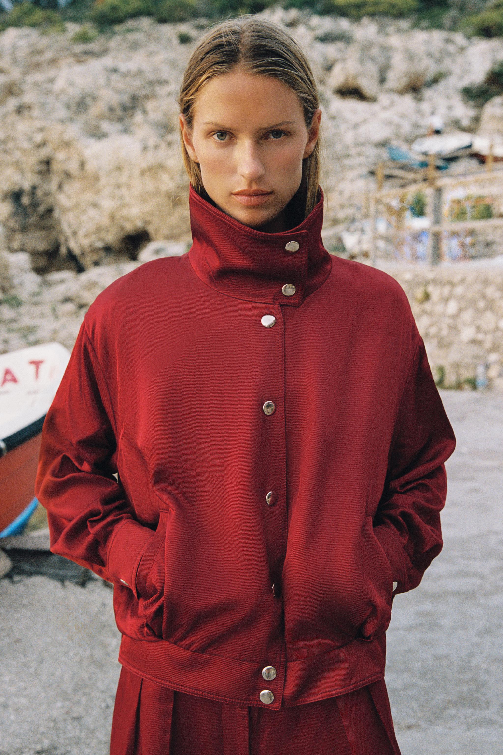 BLOUSON BOMBER COL MONTANT